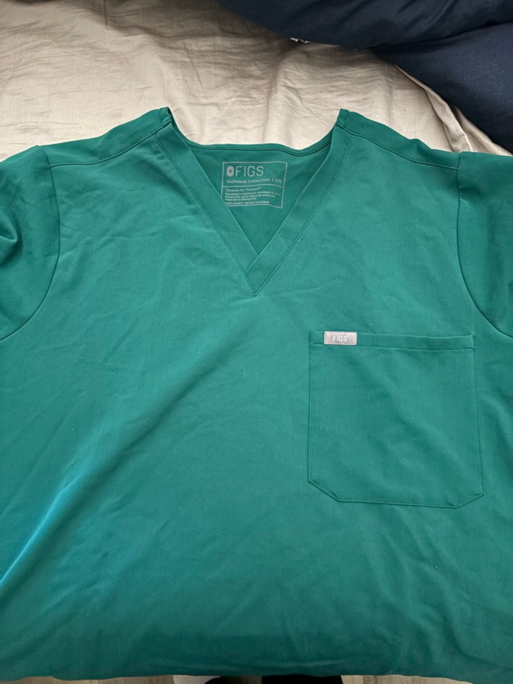 FIGS Hunter green XXL Scrub Set